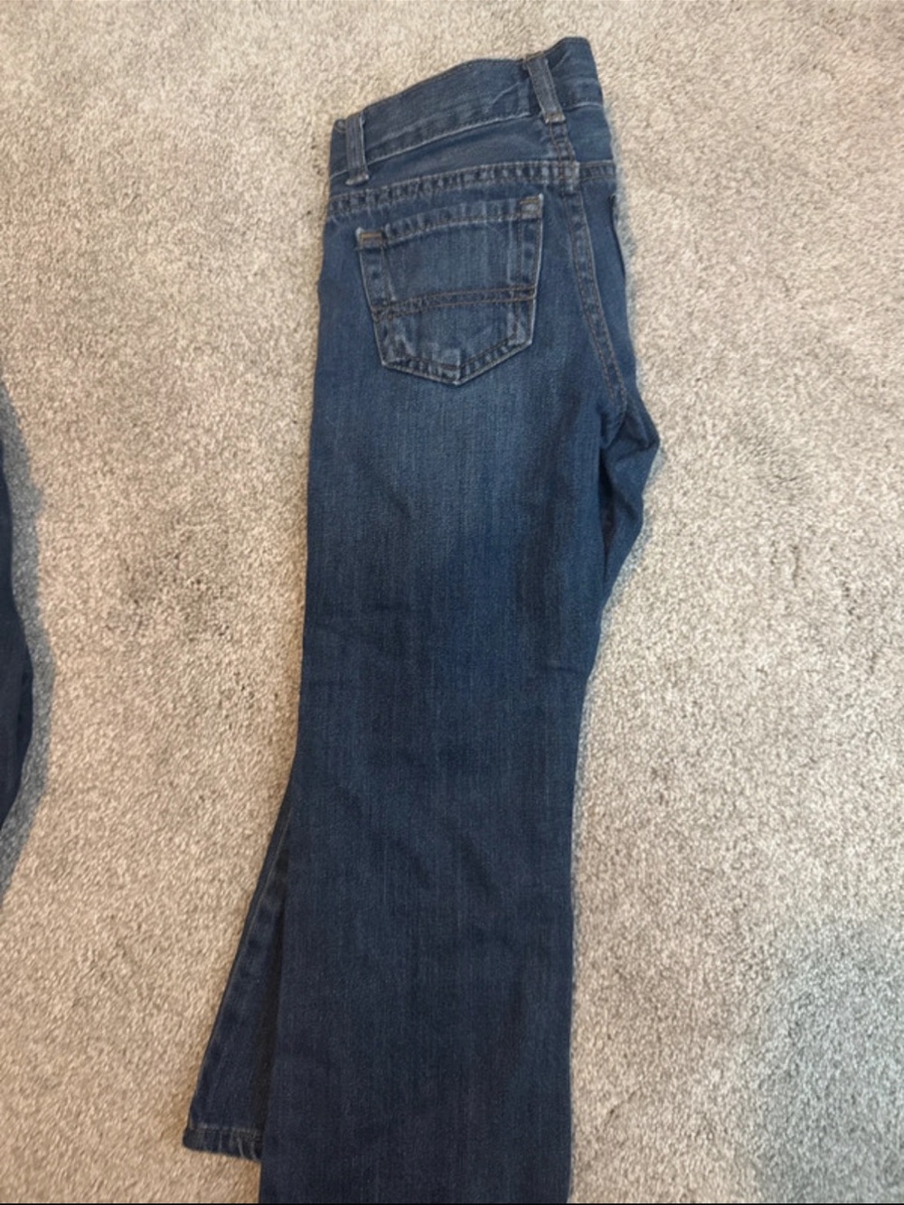 Place Women's Bootcut Dark Blue Denim Jeans